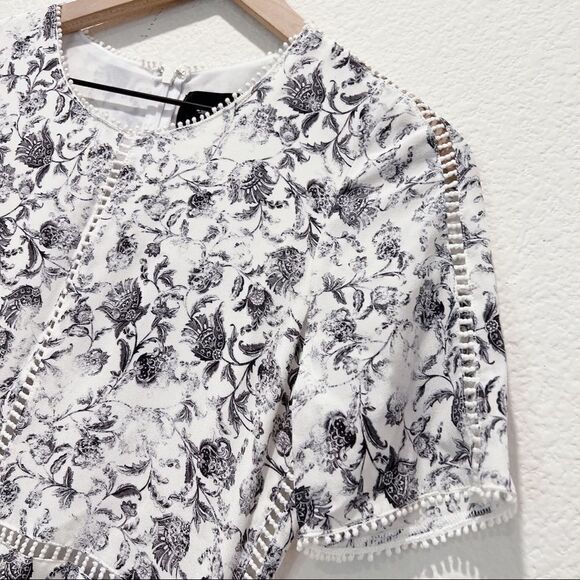 The Kooples 100% silk floral mini dress - Picture 7 of 10